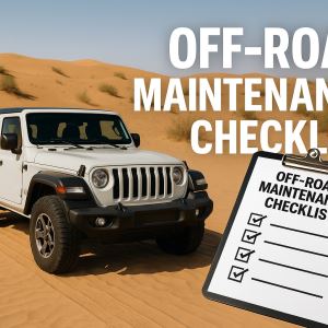 Off-Road Maintenance Checklist